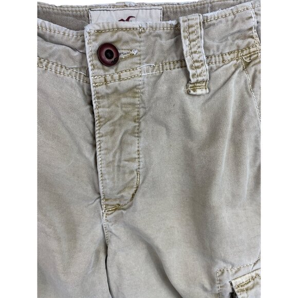 Vintage Hollister California Cargo Shorts Heavyweight Distressed Mens Size 30 - Picture 5 of 9